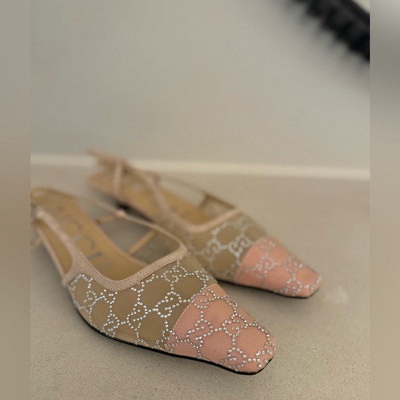 Gucci sling back kitten heels - Picture 9 of 12